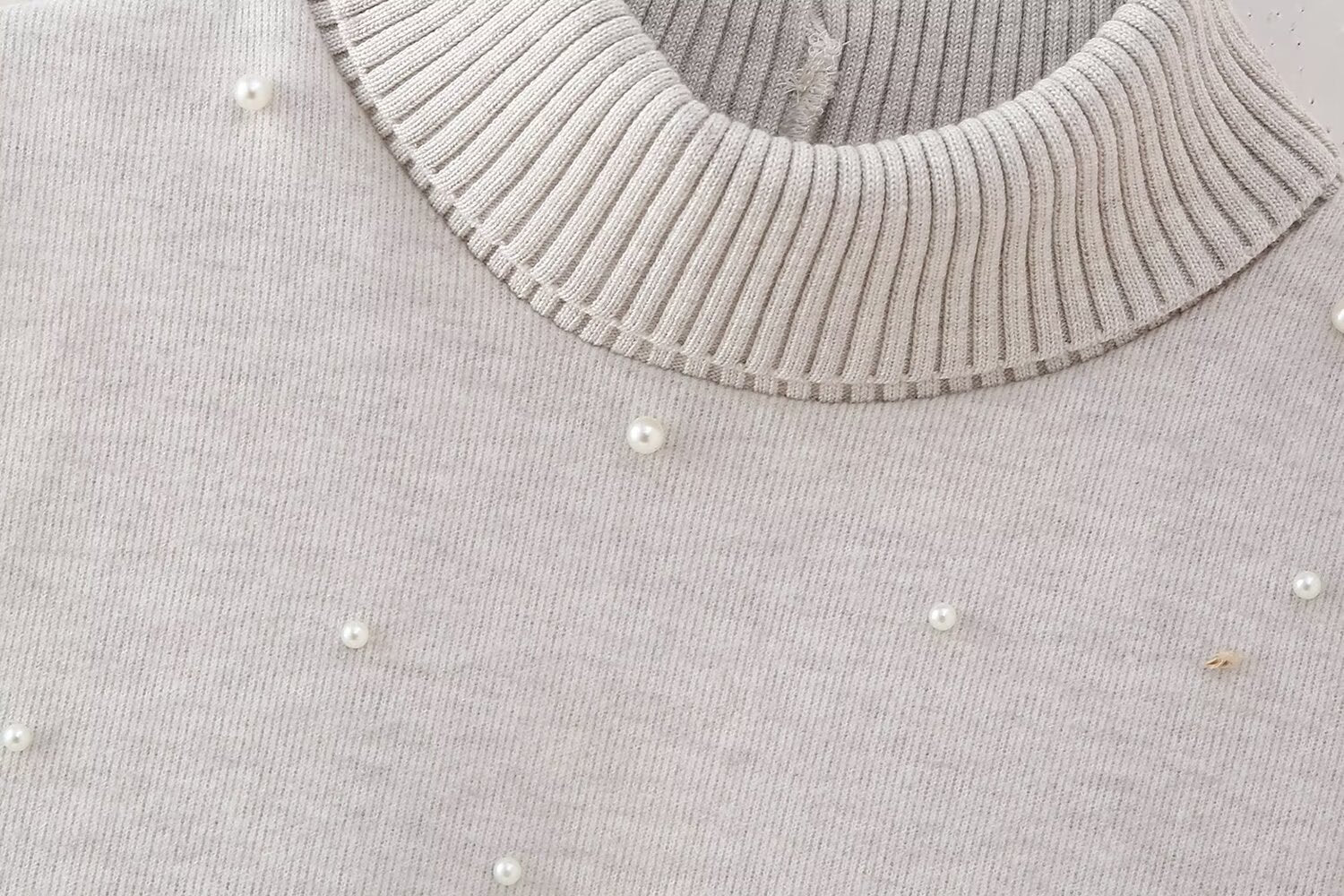 1204012797453664256 Winter Women Clothing Casual Artificial Decorated Pearls Dress - Image 4