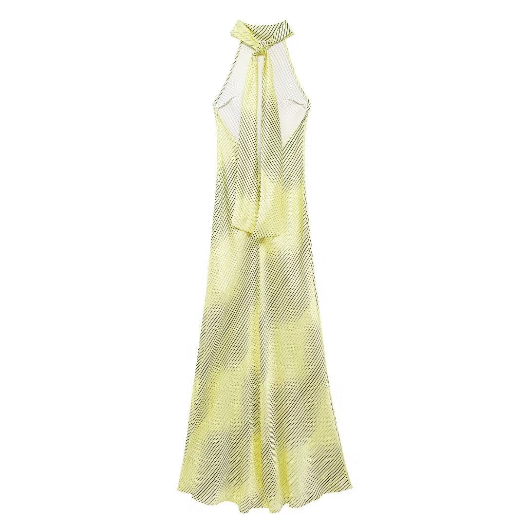 1268944079954116608 Summer Women Clothing Long Satin Backless Dress - Image 3